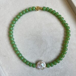 green beads