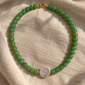 green beads